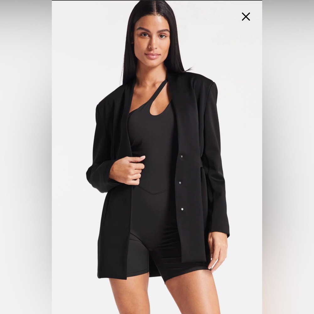 NWT Bandier Sport Logo Blazer XS